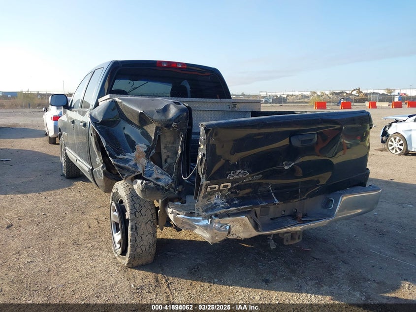 2002 Dodge Ram 1500 Slt black truck gasoline 3B7HA18N22G101688 photo #4