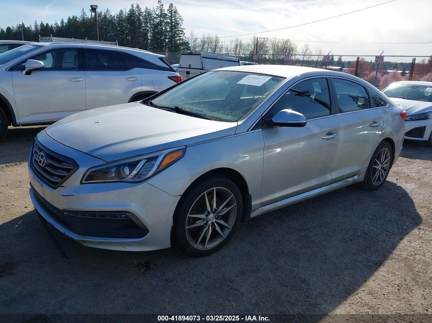 2017 HYUNDAI SONATA VIN: 5NPE34AB9HH506946