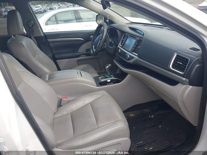 2018 TOYOTA HIGHLANDER HYBRID VIN: 5TDDGRFH6JS037437