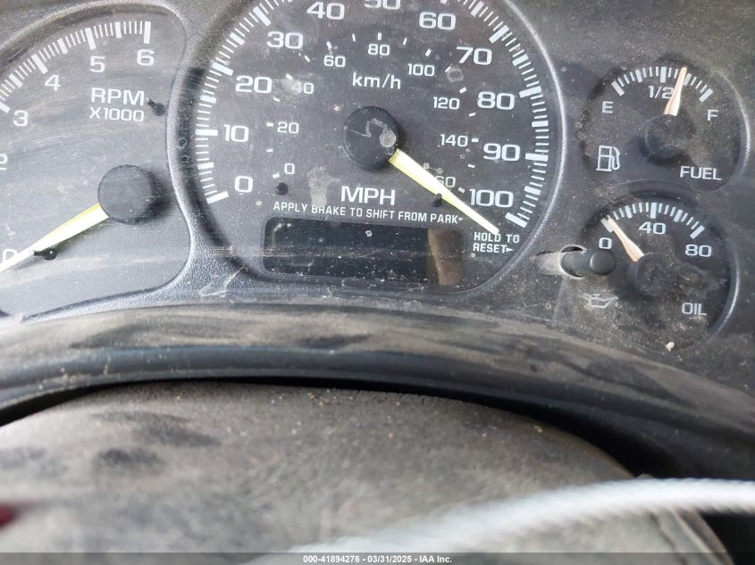 2000 Chevrolet Silverado 1500 Ls VIN: 2GCEK19T0Y1166697 Lot: 41894276