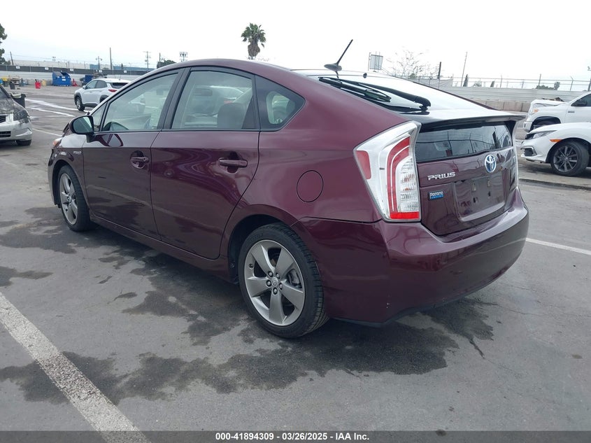2013 TOYOTA PRIUS VIN: JTDKN3DU1D5574074