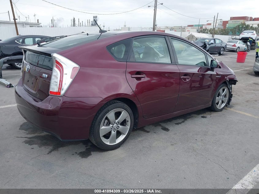 2013 TOYOTA PRIUS VIN: JTDKN3DU1D5574074