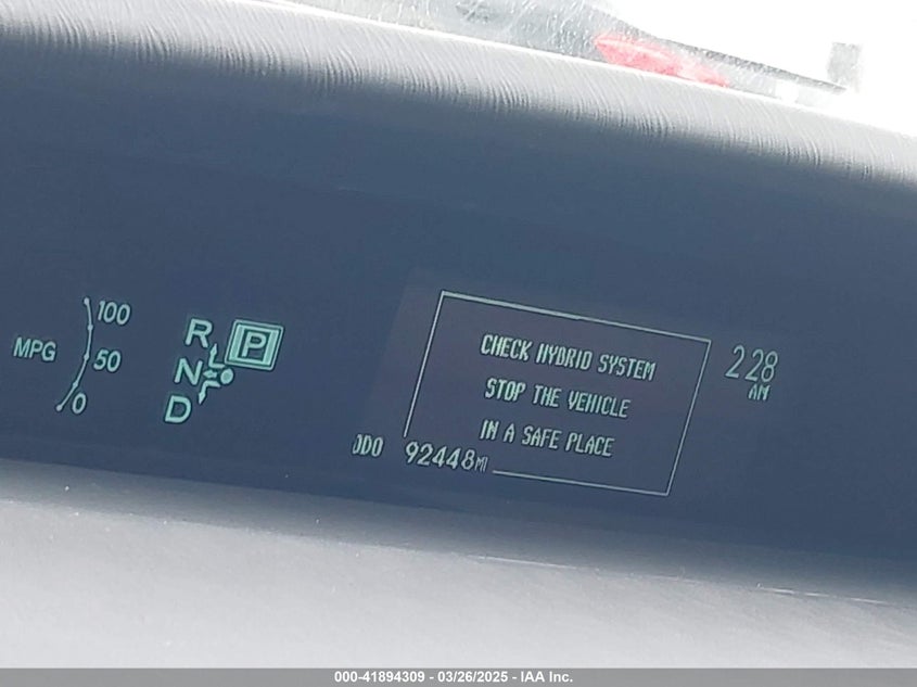 2013 TOYOTA PRIUS VIN: JTDKN3DU1D5574074