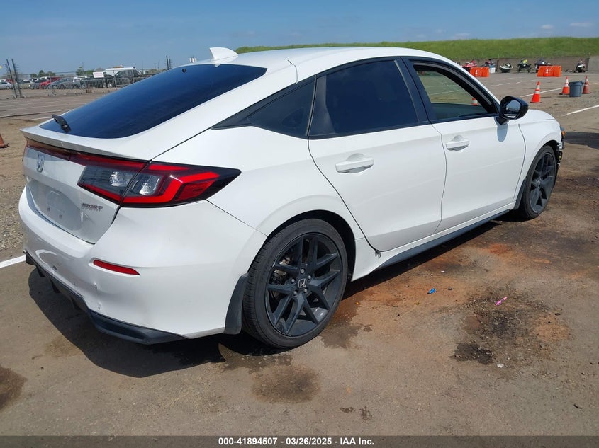 2022 HONDA CIVIC VIN: 19XFL2H82NE004637