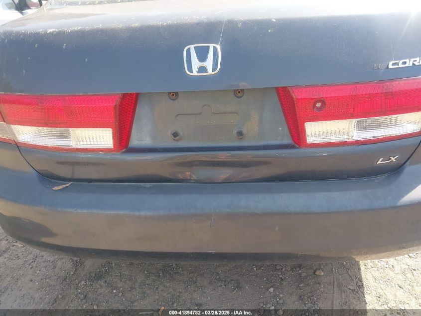 2003 Honda Accord 2.4 Lx VIN: 1HGCM56353A119369 Lot: 41894782