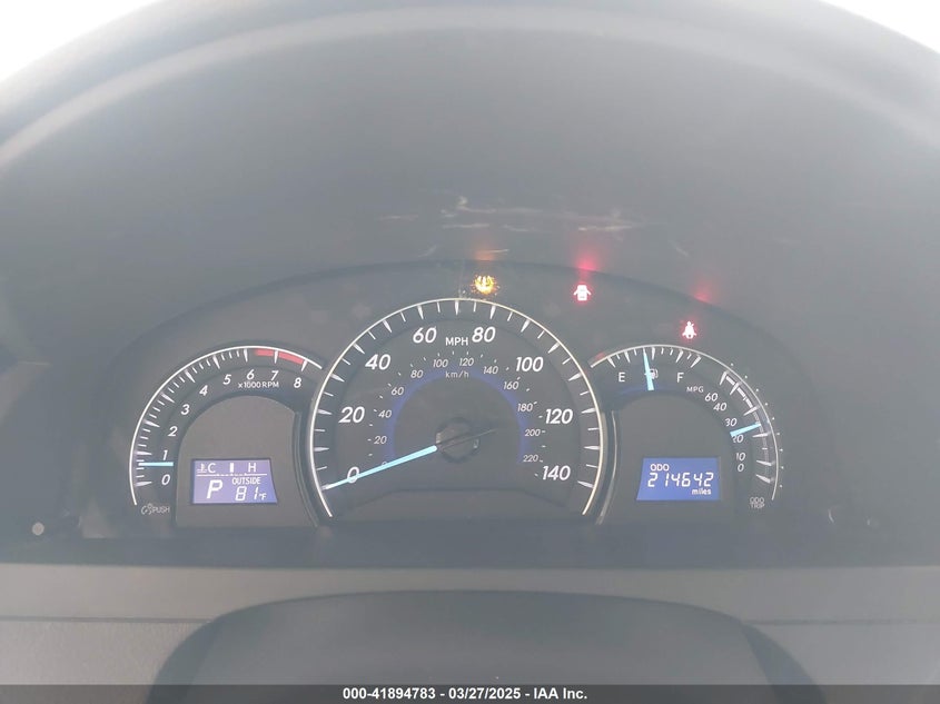 2012 TOYOTA CAMRY VIN: 4T1BK1FK8CU520036