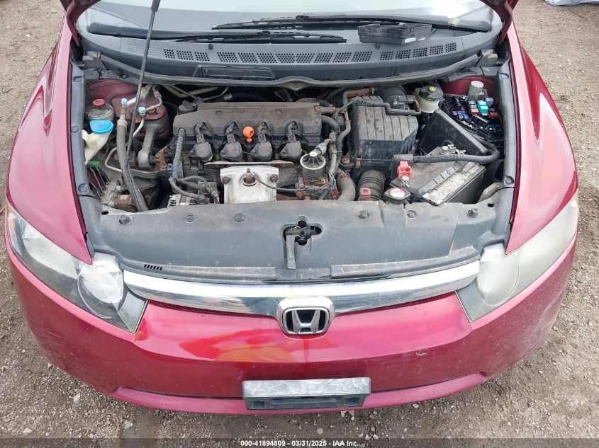 2006 Honda Civic Lx VIN: 1HGFA15586L114662 Lot: 41894809