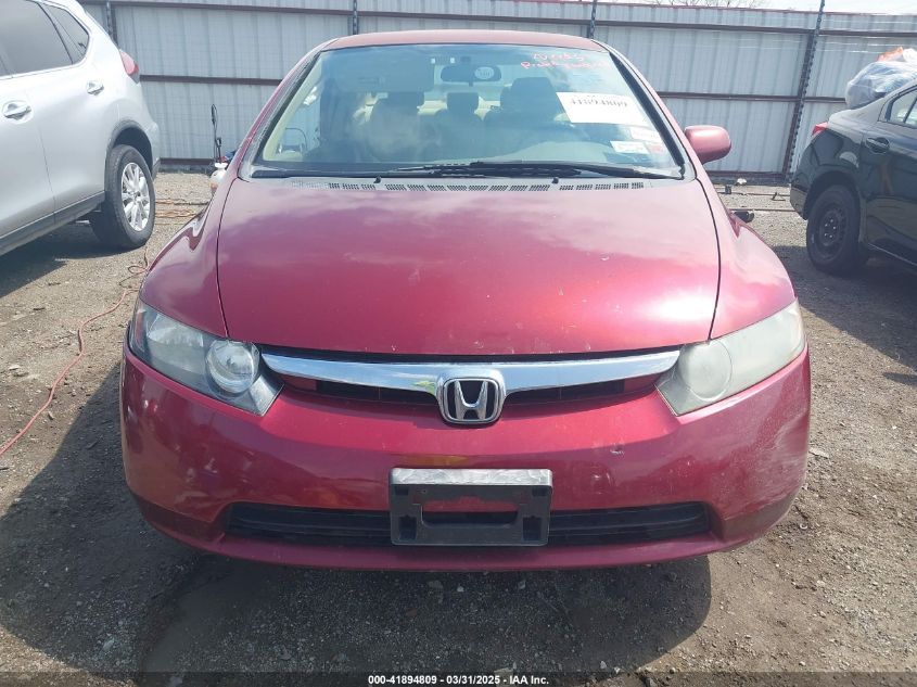 2006 Honda Civic Lx VIN: 1HGFA15586L114662 Lot: 41894809