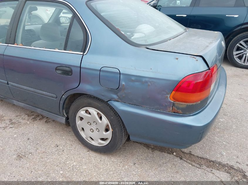 1997 Honda Civic Lx VIN: 1HGEJ6676VL030184 Lot: 41894890