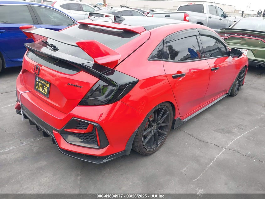 2020 HONDA CIVIC SPORT - SHHFK7G45LU213486