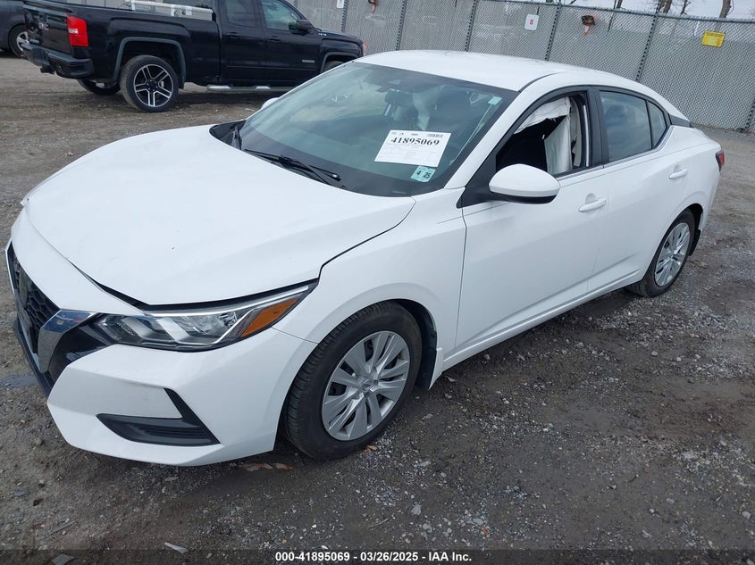 2020 NISSAN SENTRA VIN: 3N1AB8BV7LY304588