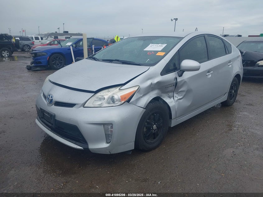 2012 TOYOTA PRIUS VIN: JTDKN3DU6C5444029