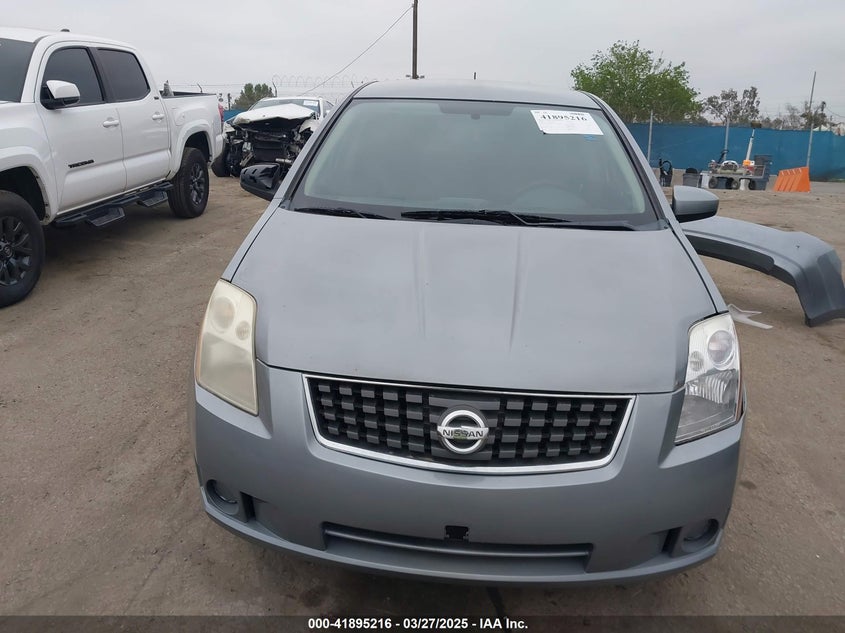 2008 NISSAN SENTRA VIN: 3N1AB61E98L666836