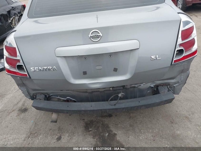 2008 NISSAN SENTRA VIN: 3N1AB61E98L666836