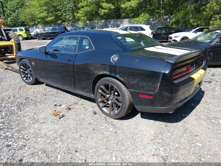 Vin: 2c3cdzfj4nh164459, lot: 42386513, dodge challenger r/t scat pack 20223