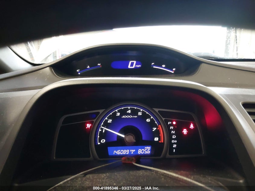 2008 HONDA CIVIC VIN: 1HGFA168X8L019001