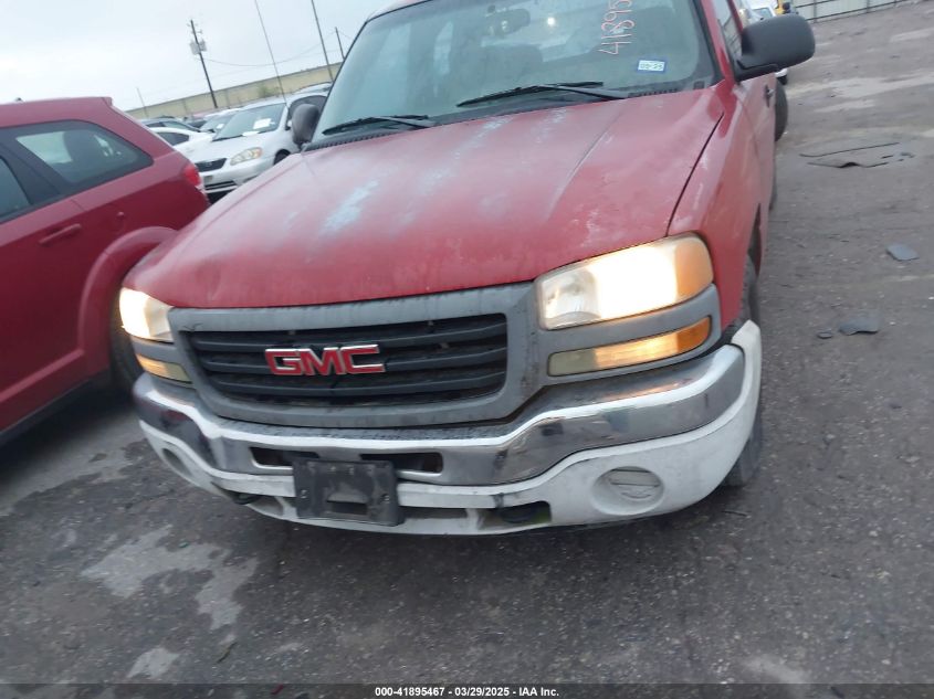 2005 GMC Sierra 1500 Work Truck VIN: 2GTEC19V651326222 Lot: 41895467