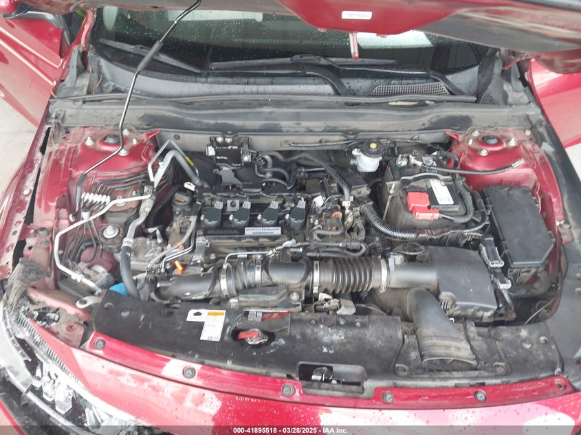 2018 HONDA ACCORD VIN: 1HGCV1F11JA192028