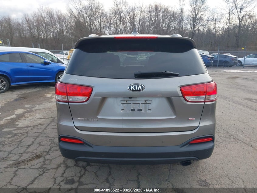 2016 Kia Sorento 2.4L Lx VIN: 5XYPGDA30GG054607 Lot: 41895522