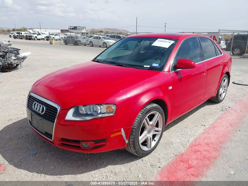 2007 AUDI A4 VIN: WAUDF78E27A184674