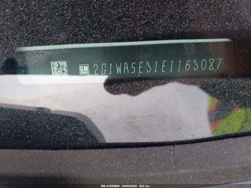 2014 CHEVROLET IMPALA LIMITED LS - 2G1WA5E31E1163087