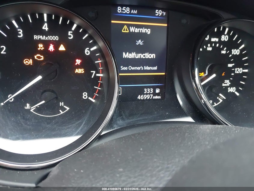 2020 NISSAN ROGUE VIN: JN8AT2MV8LW122981