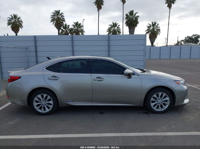 2015 Lexus Es 300H VIN: JTHBW1GG0F2080458 Lot: 41895688