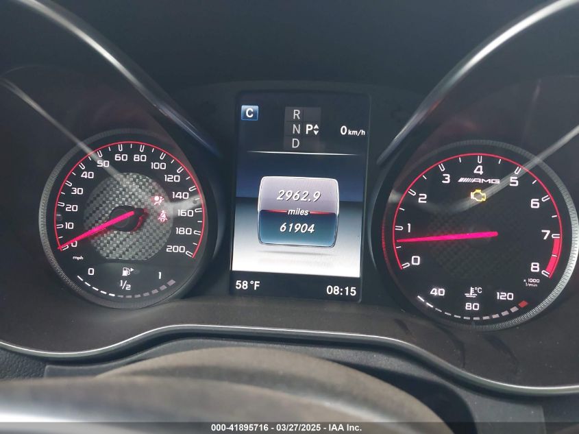 2017 Mercedes-Benz Amg C 63 S VIN: WDDWJ8HB9HF562666 Lot: 41895716