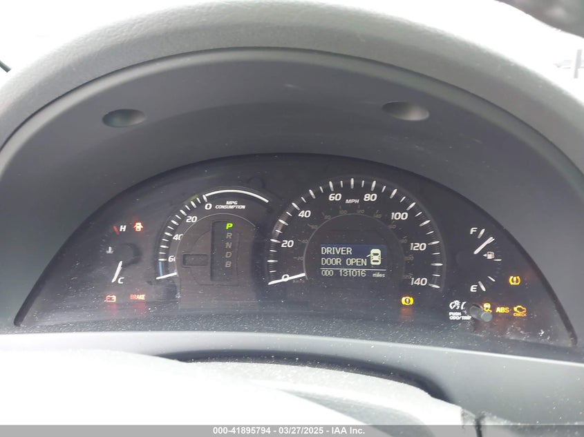 2007 TOYOTA CAMRY HYBRID VIN: JTNBB46K273018006
