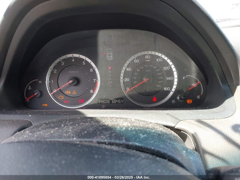 2008 HONDA ACCORD VIN: 1HGCP26748A096294