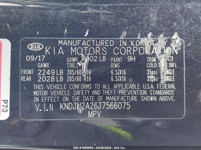 2018 KIA SOUL - KNDJN2A26J7566075