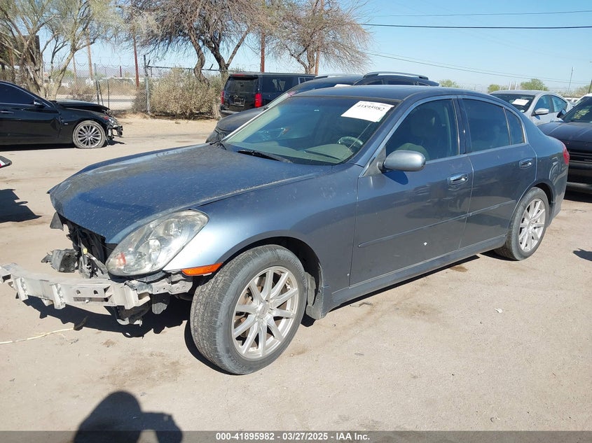 2006 INFINITI G35 VIN: JNKCV51E76M519911