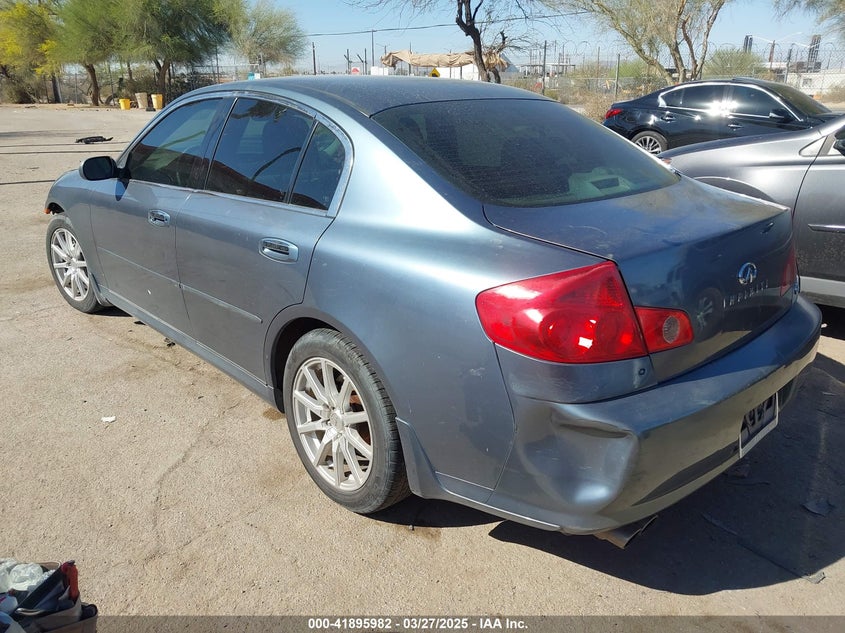 2006 INFINITI G35 VIN: JNKCV51E76M519911