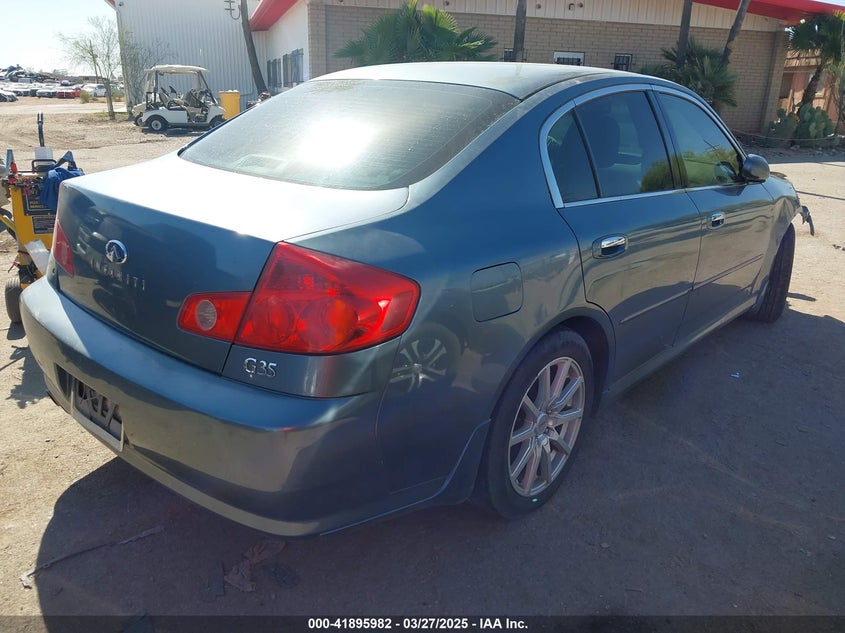 2006 INFINITI G35 VIN: JNKCV51E76M519911