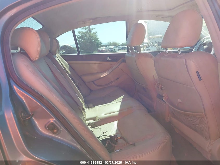 2006 INFINITI G35 VIN: JNKCV51E76M519911