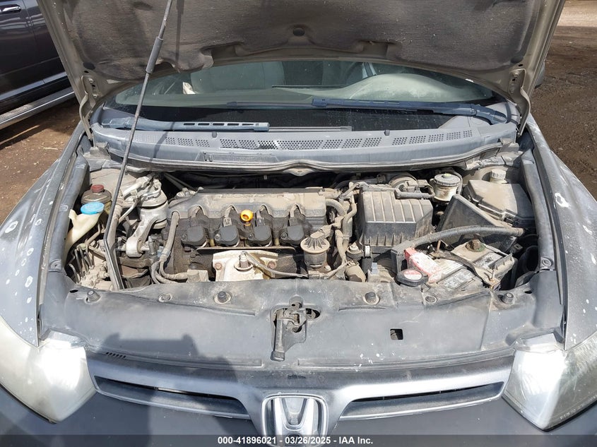 2006 HONDA CIVIC VIN: 2HGFG11876H554786