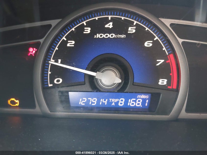 2006 HONDA CIVIC VIN: 2HGFG11876H554786