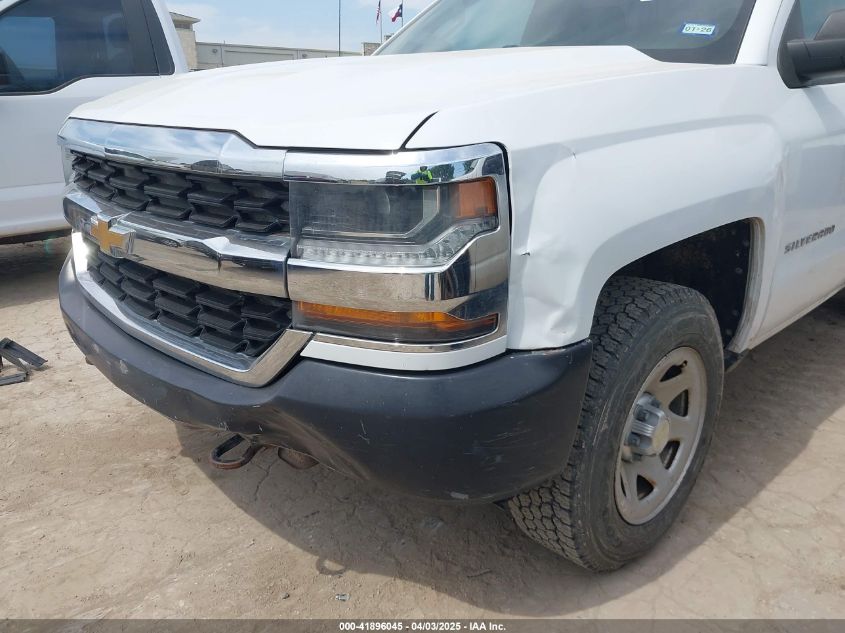 2018 Chevrolet Silverado 1500 Wt VIN: 1GCNKNECXJZ220615 Lot: 41896045
