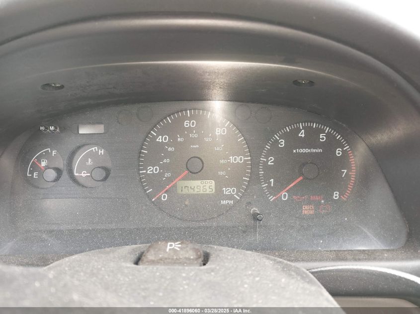 1998 Subaru Impreza Outback Sport VIN: JF1GF4858WG813449 Lot: 41896060