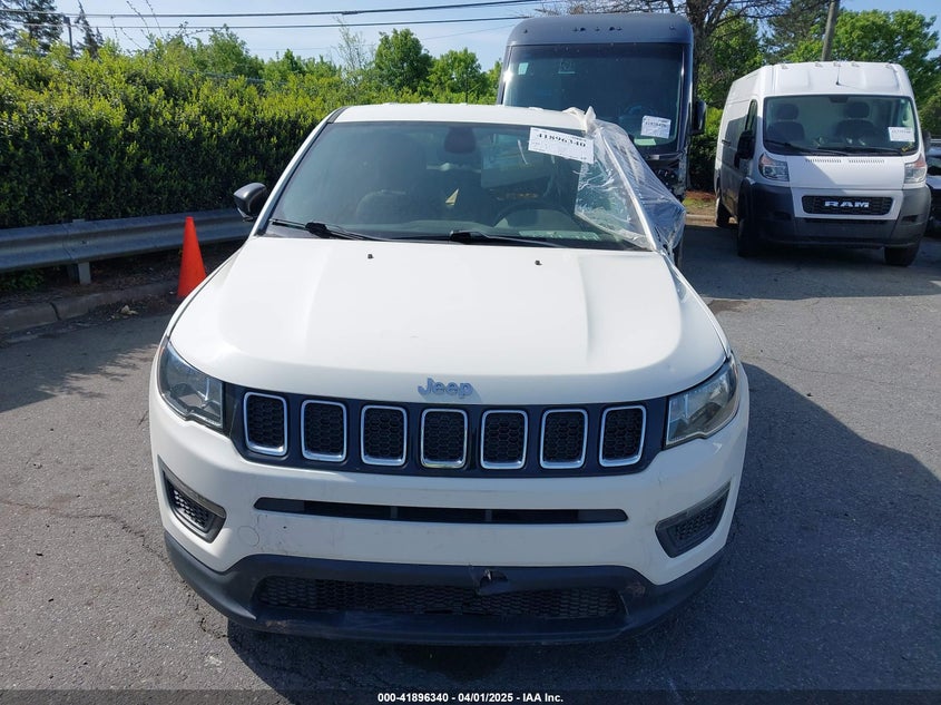 VIN 3C4NJCAB1JT151759 2018 JEEP COMPASS SPORT FWD