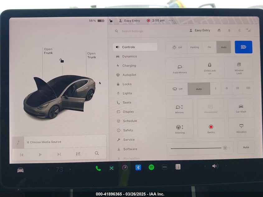 2019 TESLA MODEL 3 VIN: 5YJ3E1EA2KF400197