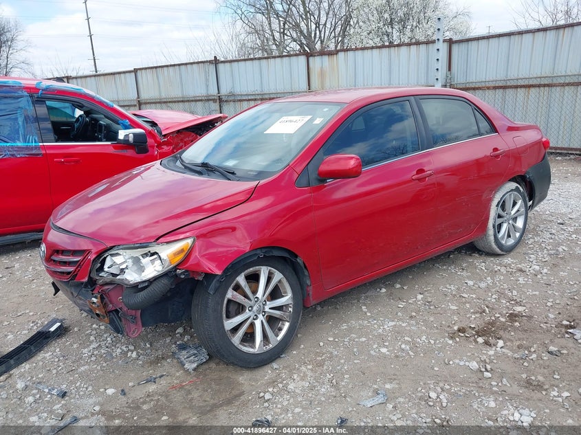 2013 TOYOTA COROLLA VIN: JTDBU4EE4DJ117640