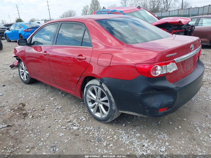 2013 TOYOTA COROLLA VIN: JTDBU4EE4DJ117640