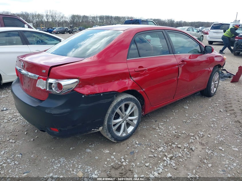 2013 TOYOTA COROLLA VIN: JTDBU4EE4DJ117640