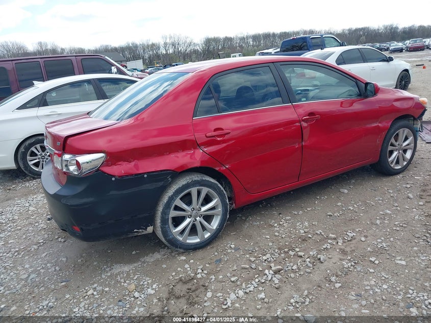 2013 TOYOTA COROLLA VIN: JTDBU4EE4DJ117640