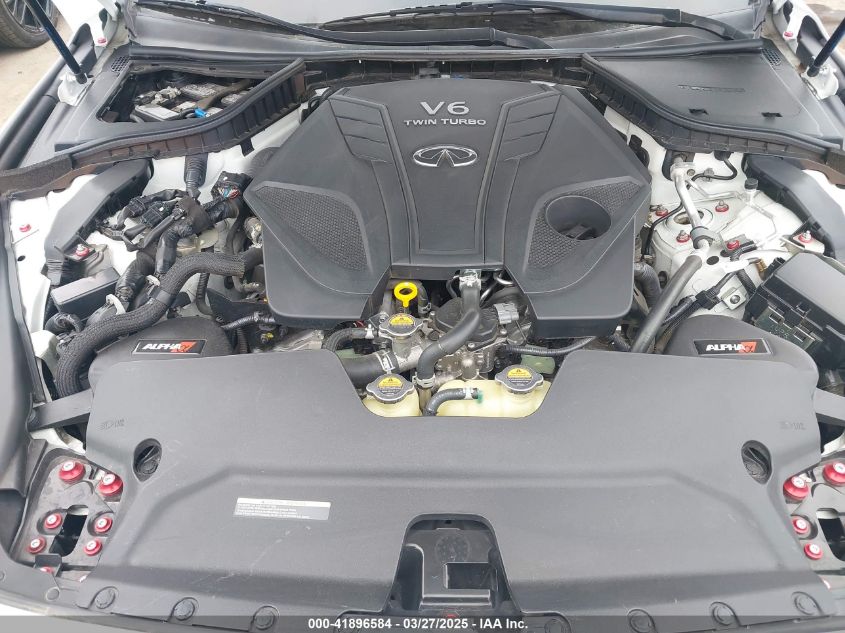 2020 Infiniti Q50 Red Sport 400 VIN: JN1FV7AP9LM630602 Lot: 41896584