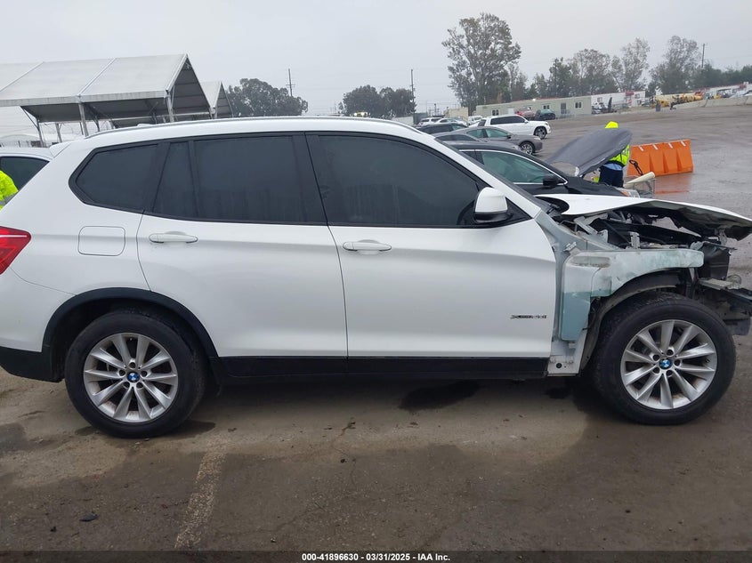 2017 BMW X3 VIN: 5UXWX9C58H0T06732