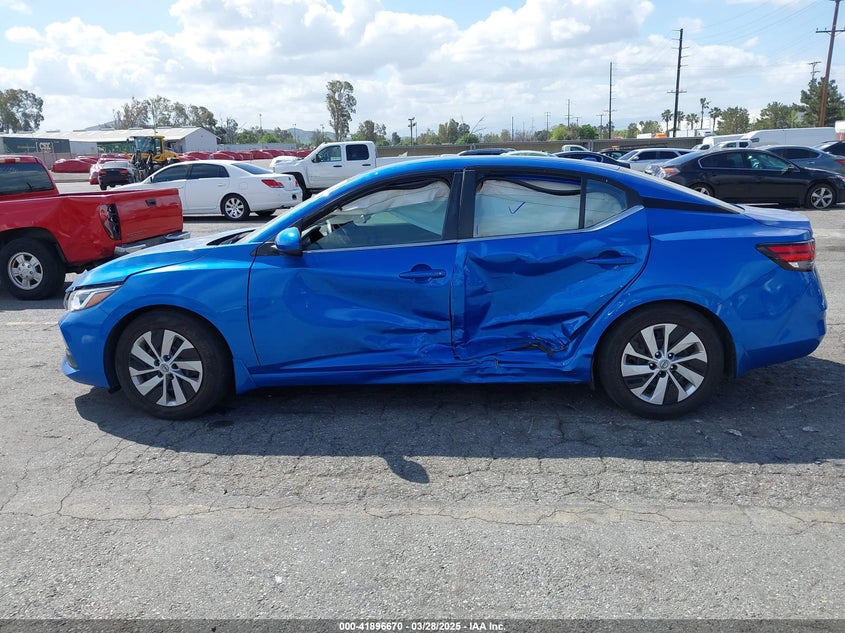 2022 NISSAN SENTRA VIN: 3N1AB8CV5NY268515