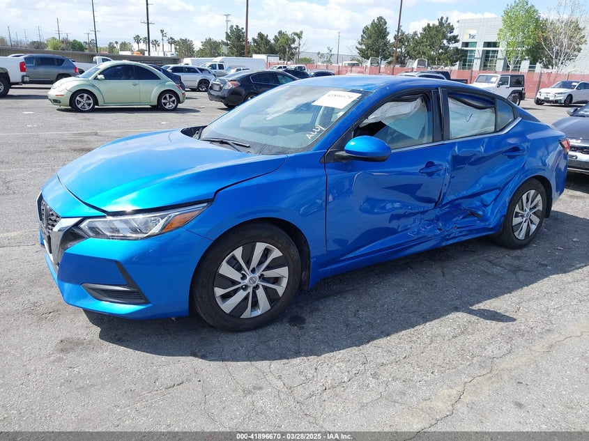 2022 NISSAN SENTRA VIN: 3N1AB8CV5NY268515