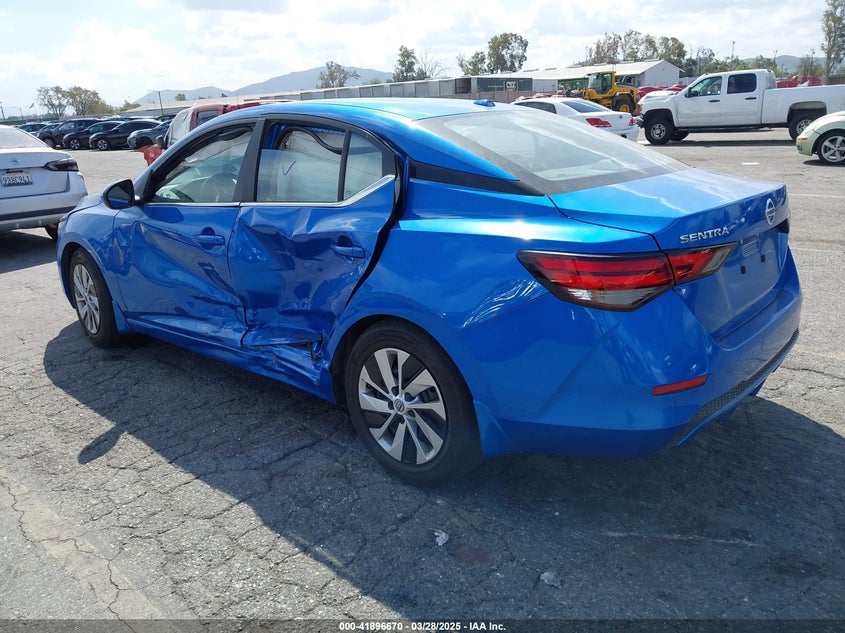 2022 NISSAN SENTRA VIN: 3N1AB8CV5NY268515